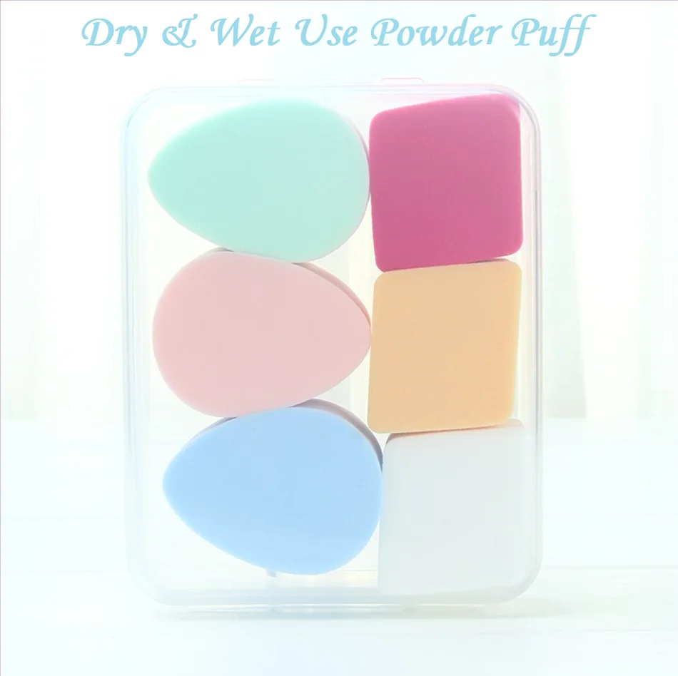 New Cosmetic Powder Puff Wet & Dry Dual Use Rhombus Makeup Puff Droplet Puff Smooth Women's Foundation Makeup Tools
New Cosmetic Powder Puff Wet & Dry Dual Use Rhombus Makeup Puff Droplet Puff Smooth Women's Foundation Makeup Tools