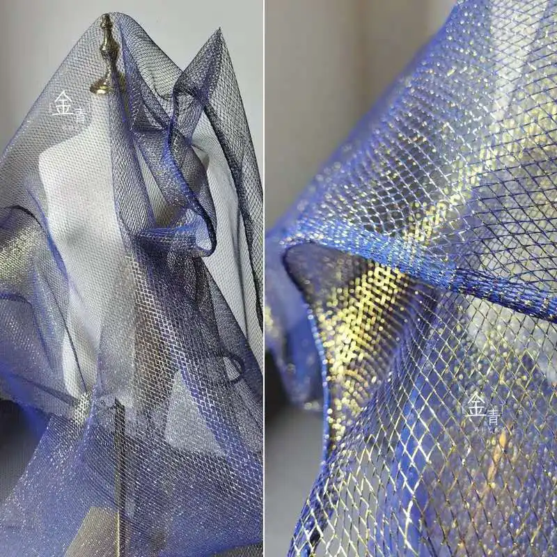 Hollowed Mesh Tulle Fabric Sapphire Stiff Feel Small Diamonds DIY Decor Skirts Wedding Dress Clothes Designer Fabric
Hollowed Mesh Tulle Fabric Sapphire Stiff Feel Small Diamonds DIY Decor Skirts Wedding Dress Clothes Designer Fabric