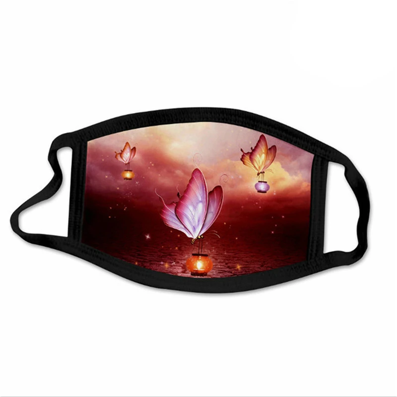 1PC Unisex Adult Mask Dustproof Fashion Hanging Ear Mask Outdoor Reusable Washable Butterfly Print Party Masks
1PC Unisex Adult Mask Dustproof Fashion Hanging Ear Mask Outdoor Reusable Washable Butterfly Print Party Masks