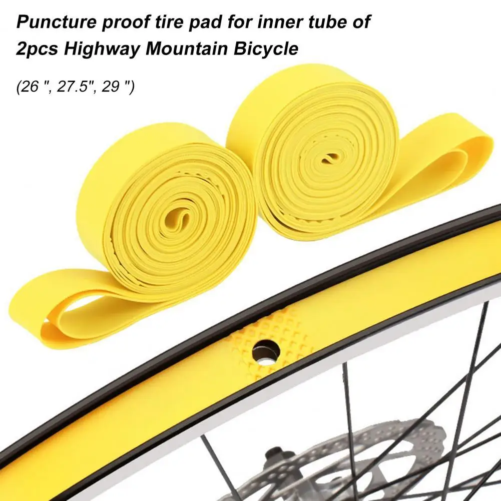 2Pcs PVC Bike Tire Liner Anti-puncture Thickened Wear Resistant Elastic Soft Tire Protection Pad for MTB
2Pcs PVC Bike Tire Liner Anti-puncture Thickened Wear Resistant Elastic Soft Tire Protection Pad for MTB