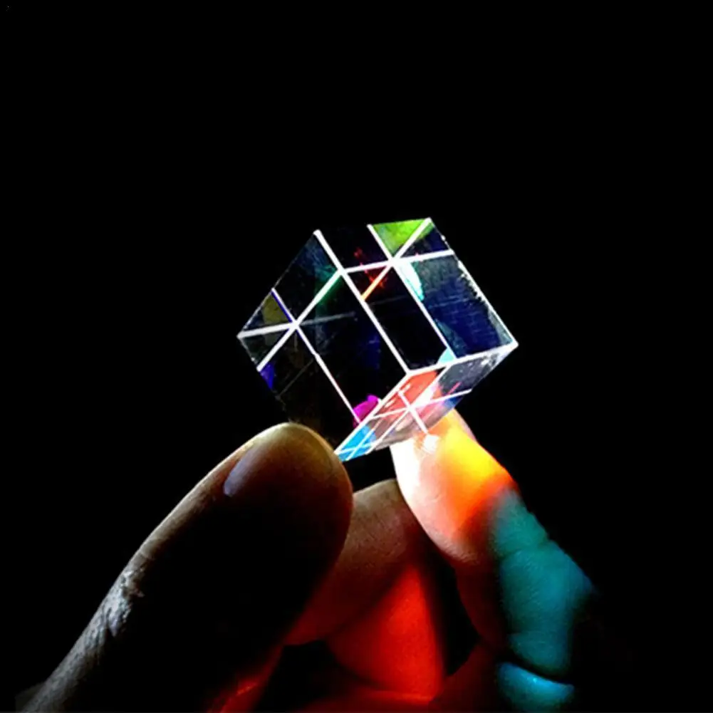 New Photography Color Tool Prism Six-Sided Bright Light Beam Prism Splitting Instrument Prism Cube Glass Optical Stained Co
New Photography Color Tool Prism Six-Sided Bright Light Beam Prism Splitting Instrument Prism Cube Glass Optical Stained Co