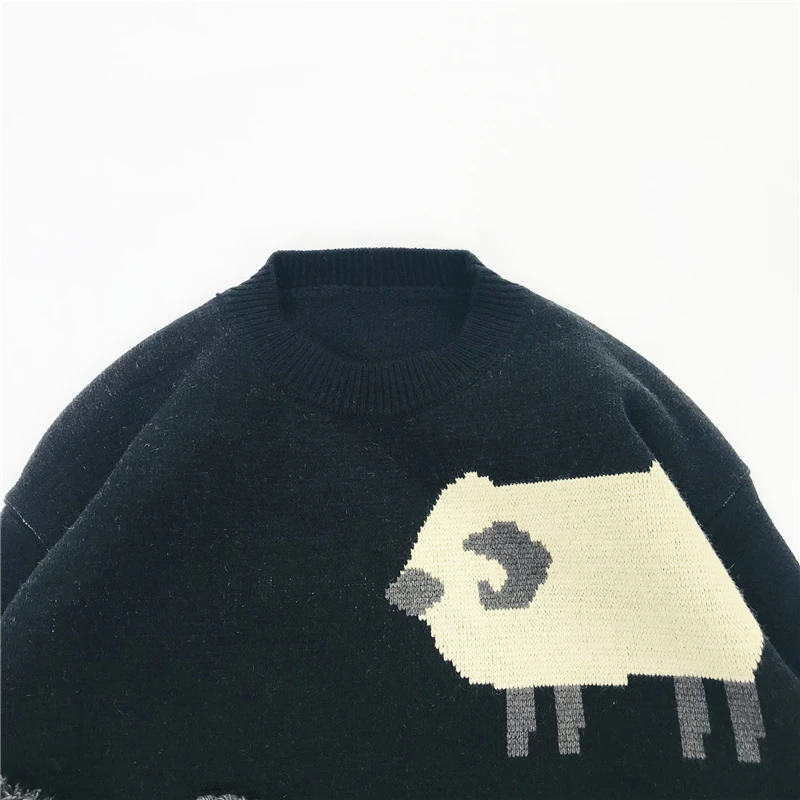 MERRY PRETTY Women's Cartoon Embroidery Harajuku Cute Knitted Sweaters 2020 Winter Thick Warm Jacquard Sweater Knit Pullovers
MERRY PRETTY Women's Cartoon Embroidery Harajuku Cute Knitted Sweaters 2020 Winter Thick Warm Jacquard Sweater Knit Pullovers