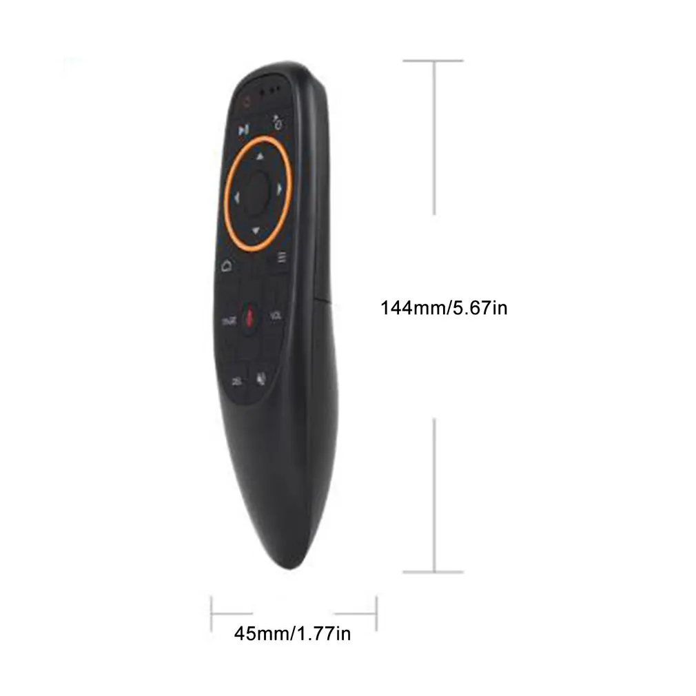 

G10S Voice Remote Control Air Mouse 2.4G Wireless Air Mouse Gyroscope IR Learning Backlight For Tv Box HK1 H96 Max X96 Mini