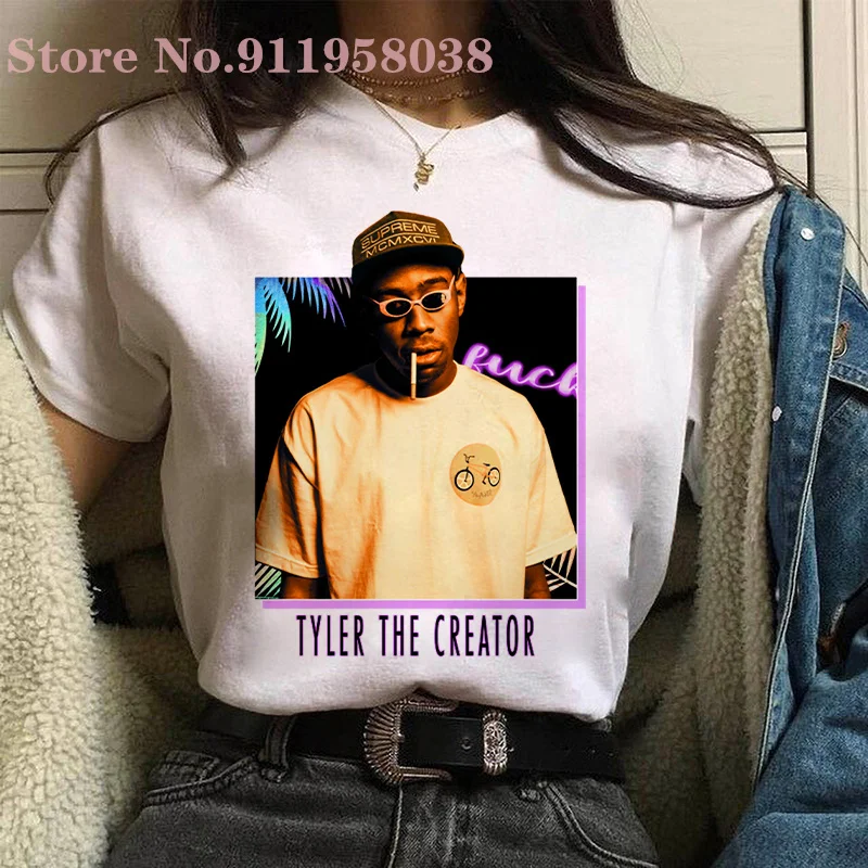 Fashion Taylor The Creator t shirt Golf King Music Hip Hop Rapper T-shirt 90s Harajuku o-neck Casual tops women/man T-Shirts
Fashion Taylor The Creator t shirt Golf King Music Hip Hop Rapper T-shirt 90s Harajuku o-neck Casual tops women/man T-Shirts