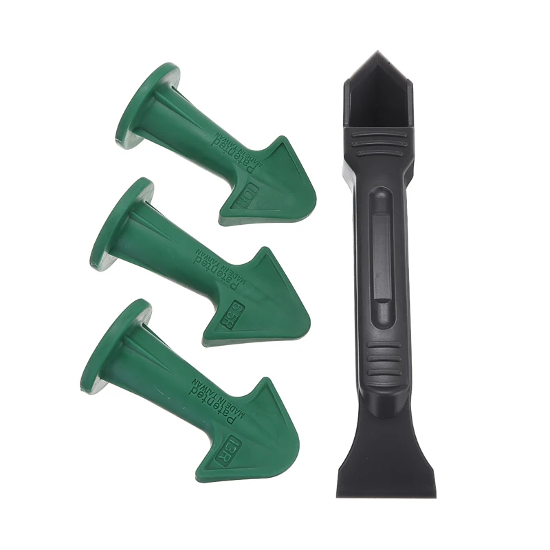 4pcs Reusable Caulk Nozzles Scraper Set Plastic Sealing Caulking Sealant Tools Rubber Nozzle Floor Finishing Hand Tool Set
4pcs Reusable Caulk Nozzles Scraper Set Plastic Sealing Caulking Sealant Tools Rubber Nozzle Floor Finishing Hand Tool Set