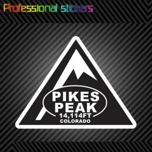 Triangle Pikes Peak Sticker Co Climbed Feet Hike Camp Outdoors 14114 Stickers for Car, RV, Laptops, Motorcycles
Triangle Pikes Peak Sticker Co Climbed Feet Hike Camp Outdoors 14114 Stickers for Car, RV, Laptops, Motorcycles