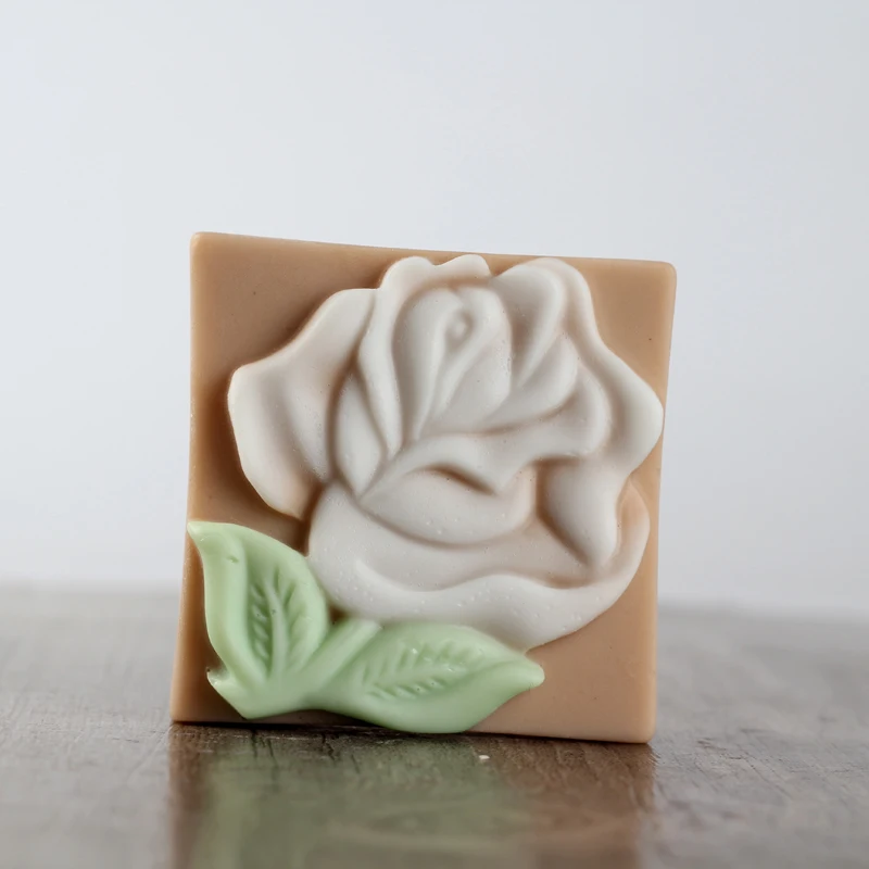 Nicole Soap Molds Square with Rose Pattern Silicone Mould Handmade Soap Making Tool
Nicole Soap Molds Square with Rose Pattern Silicone Mould Handmade Soap Making Tool