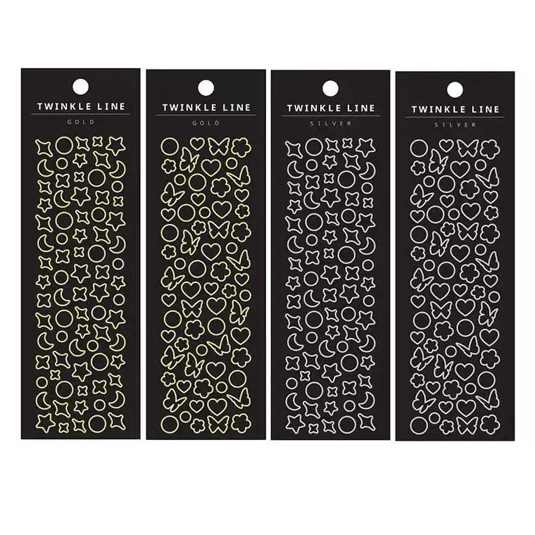 1PCSKorea gold and silver border butterfly love decoration sticker hand account star chase card photo spell hand account sticker
1PCSKorea gold and silver border butterfly love decoration sticker hand account star chase card photo spell hand account sticker