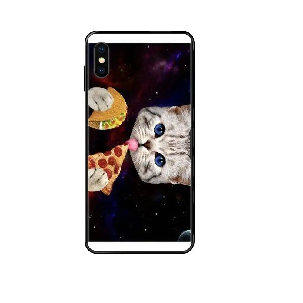 Мягкие чехлы Capa Cover для Galaxy A70 A71 A70E A5 A6 A7 A8 A10 A10S A20 A20S A20E A30S A40 A50 2017 2018 Пицца Кошка
