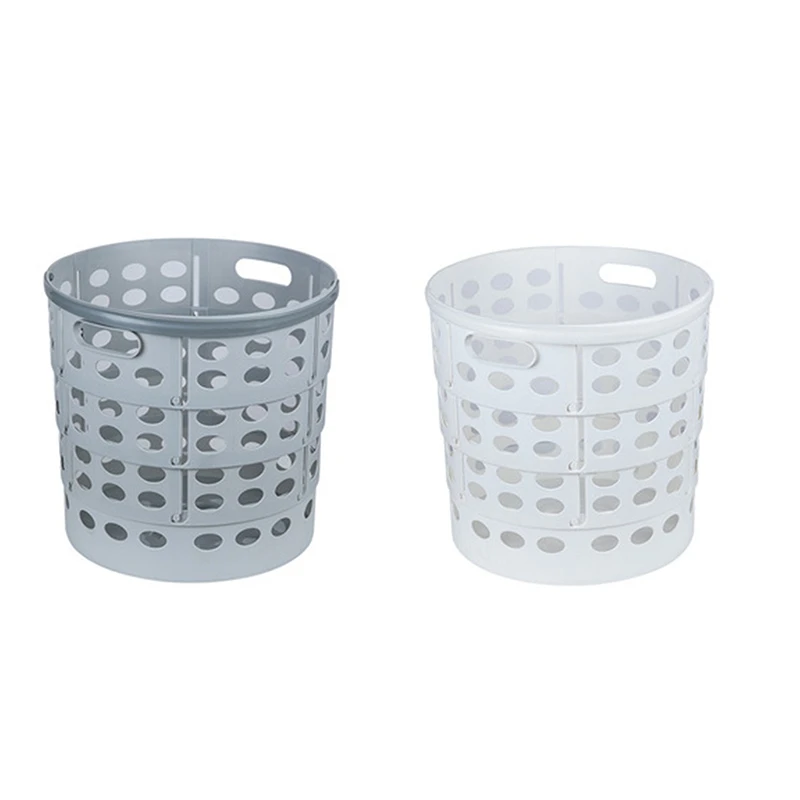 Plastic Laundry Basket, Large Bathroom Clothes and Toy Storage Basket,Folding Laundry Hamper, Household Laundry Hamper
Plastic Laundry Basket, Large Bathroom Clothes and Toy Storage Basket,Folding Laundry Hamper, Household Laundry Hamper