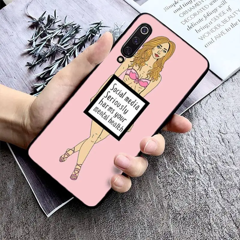 social media harms your mental healt For Xiaomi mi9 mi8 F1 9SE 10lite note10lite Mi8lite Back Coque xiaomimi5x
social media harms your mental healt For Xiaomi mi9 mi8 F1 9SE 10lite note10lite Mi8lite Back Coque xiaomimi5x