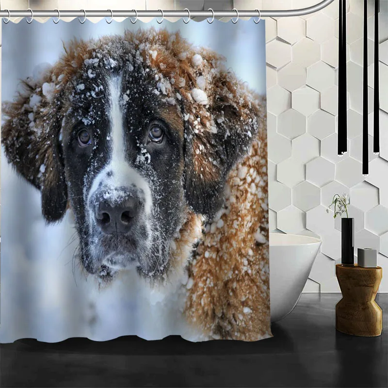 New Custom Animals Dogs Shower Curtain Bath Curtain Waterproof Fabric Bathroom Curtain A2020.5.26
New Custom Animals Dogs Shower Curtain Bath Curtain Waterproof Fabric Bathroom Curtain A2020.5.26