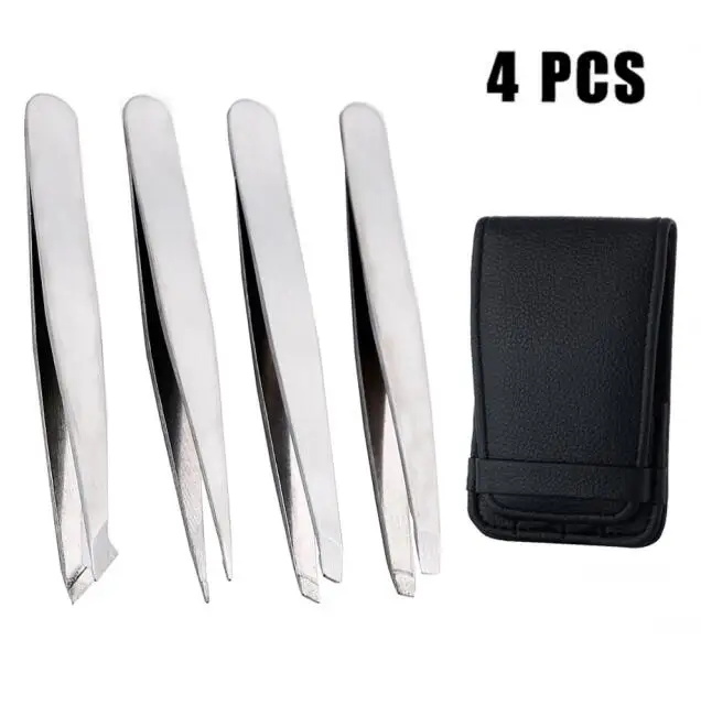 4Pcs Anti-static Stainless Steel Tweezers Maintenance Tools Industrial Precision Straight Tweezers Repair Tools For Eyebrow DIY 
4Pcs Anti-static Stainless Steel Tweezers Maintenance Tools Industrial Precision Straight Tweezers Repair Tools For Eyebrow DIY