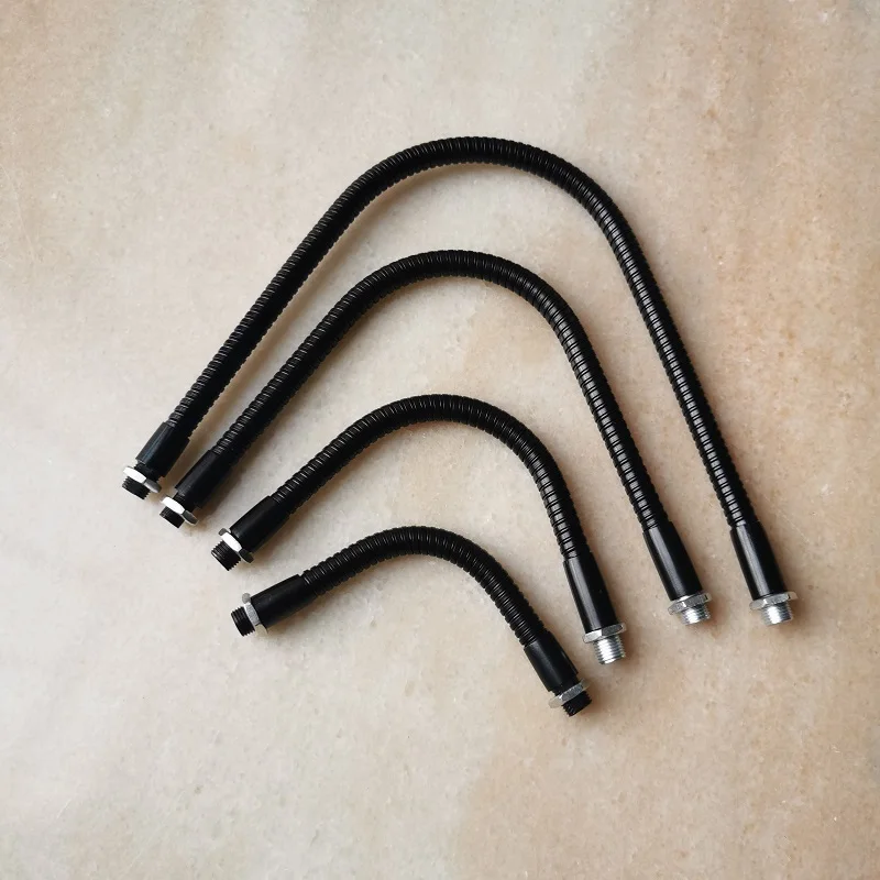 2pcs/lot M10 Male Screw +female Thread Positioning Soft Light Metal Flexible Conduit Black Gooseneck Hose Serpentine Tube DIY
2pcs/lot M10 Male Screw +female Thread Positioning Soft Light Metal Flexible Conduit Black Gooseneck Hose Serpentine Tube DIY