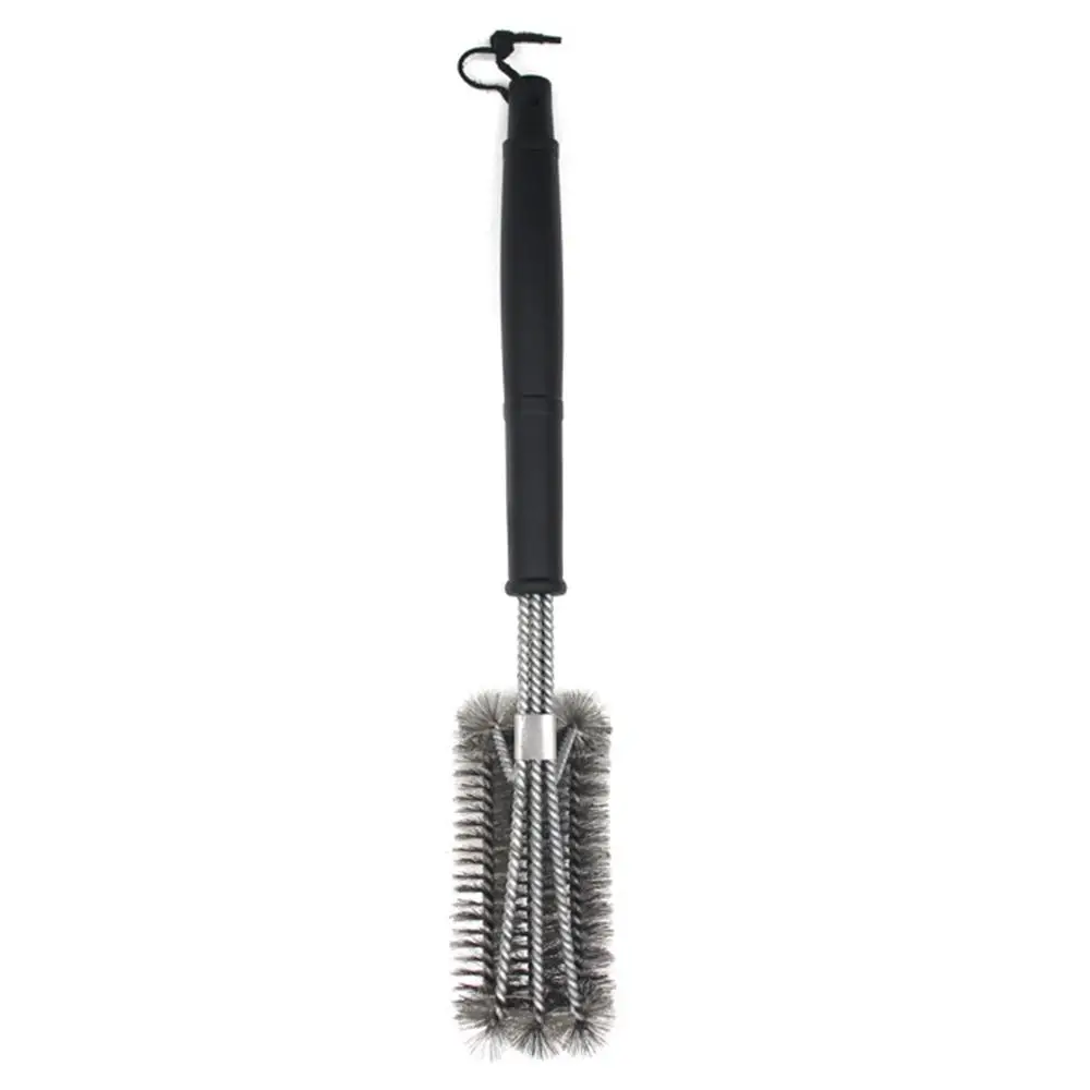 201 Stainless Steel Wire Black BBQ Brush BBQ Grill Brush Convenient Camping Kitchen Tableware Economic Tool Home Cooking
201 Stainless Steel Wire Black BBQ Brush BBQ Grill Brush Convenient Camping Kitchen Tableware Economic Tool Home Cooking
