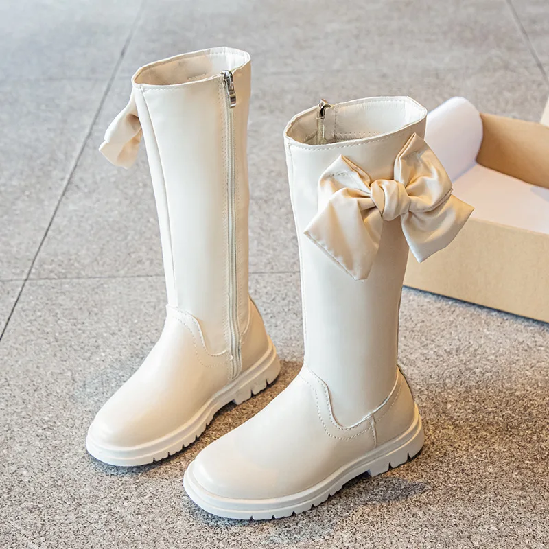 Children's Shoes Knee High Genuine Leather Boots Girls Shoes Popular in Autumn and winter Student Casual Shoes
Children's Shoes Knee High Genuine Leather Boots Girls Shoes Popular in Autumn and winter Student Casual Shoes