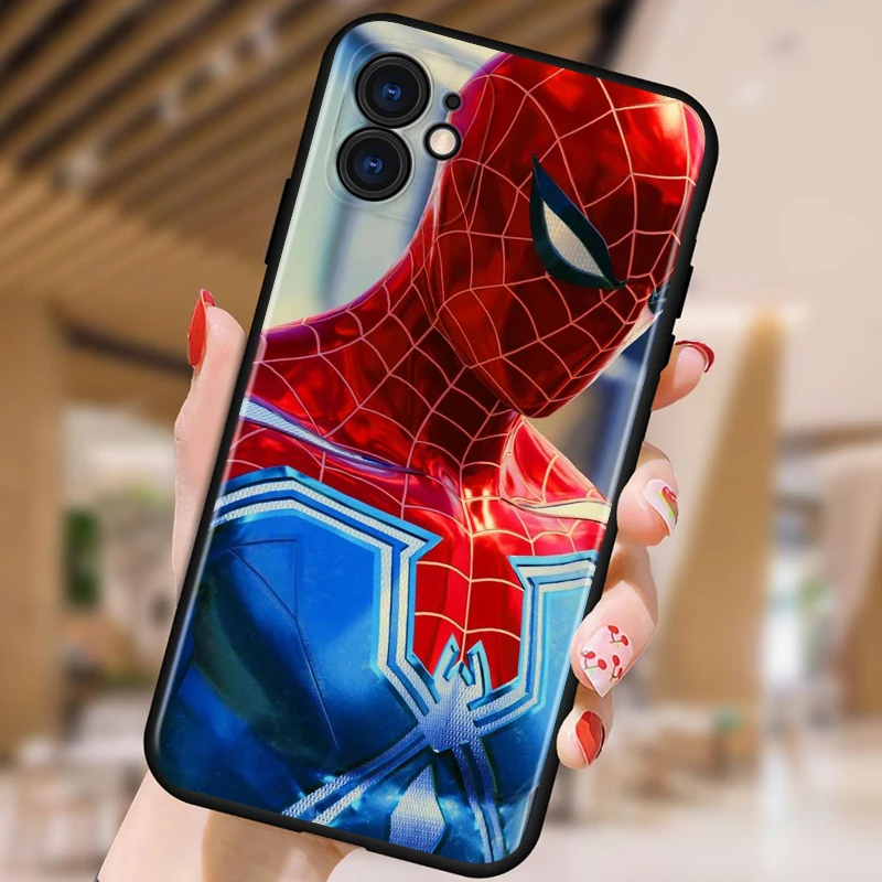 Marvel Iron spider man for iphone 5 5S 6 7 8 X XR XS 11 12 SE MAX Plus Pro mini 2020 TPU Black Phone Case
Marvel Iron spider man for iphone 5 5S 6 7 8 X XR XS 11 12 SE MAX Plus Pro mini 2020 TPU Black Phone Case