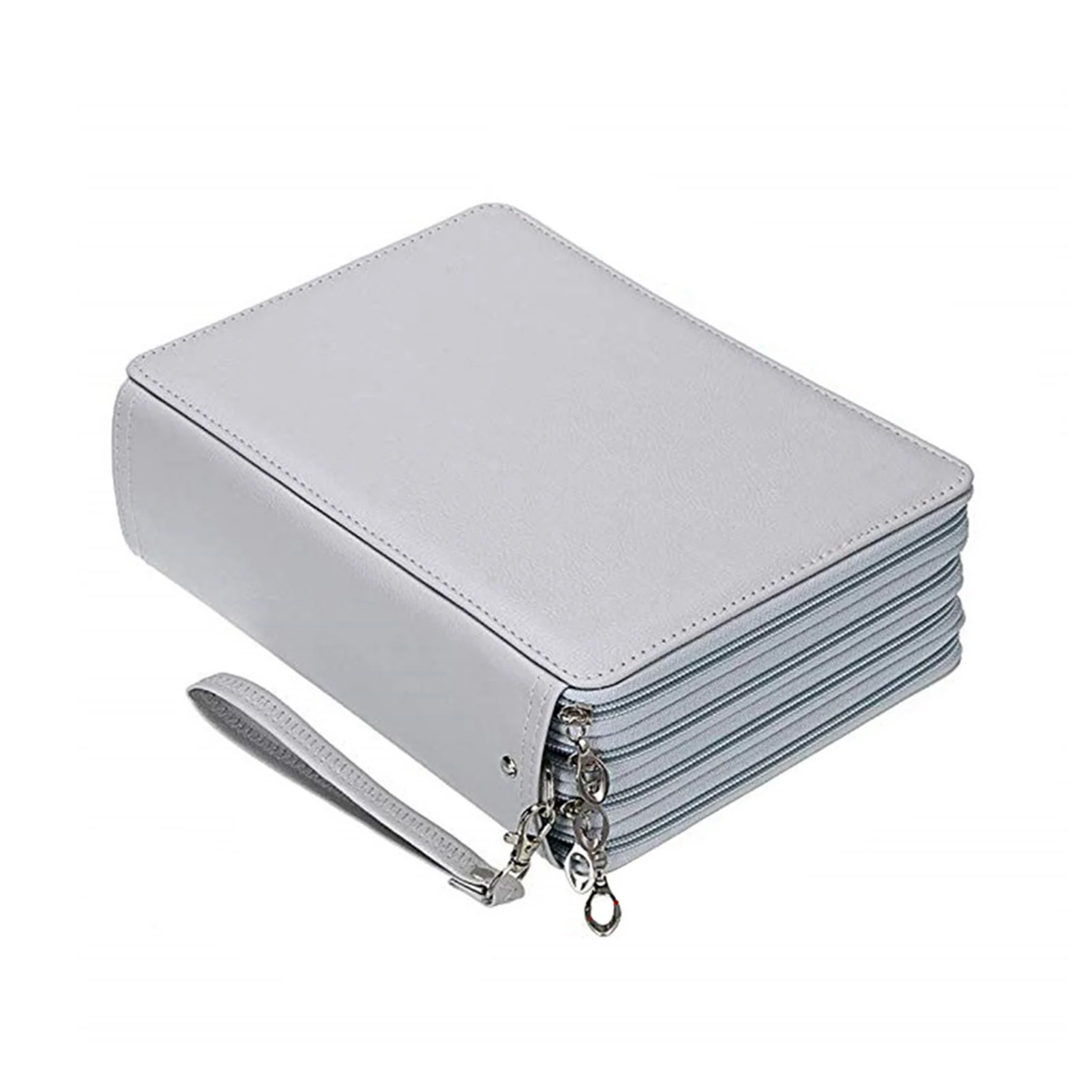 200 Slots Save Space Pen Case With Removal Hand Strap Portable Colored Pencil Organizer Students School For Kids PU Leather Home
200 Slots Save Space Pen Case With Removal Hand Strap Portable Colored Pencil Organizer Students School For Kids PU Leather Home