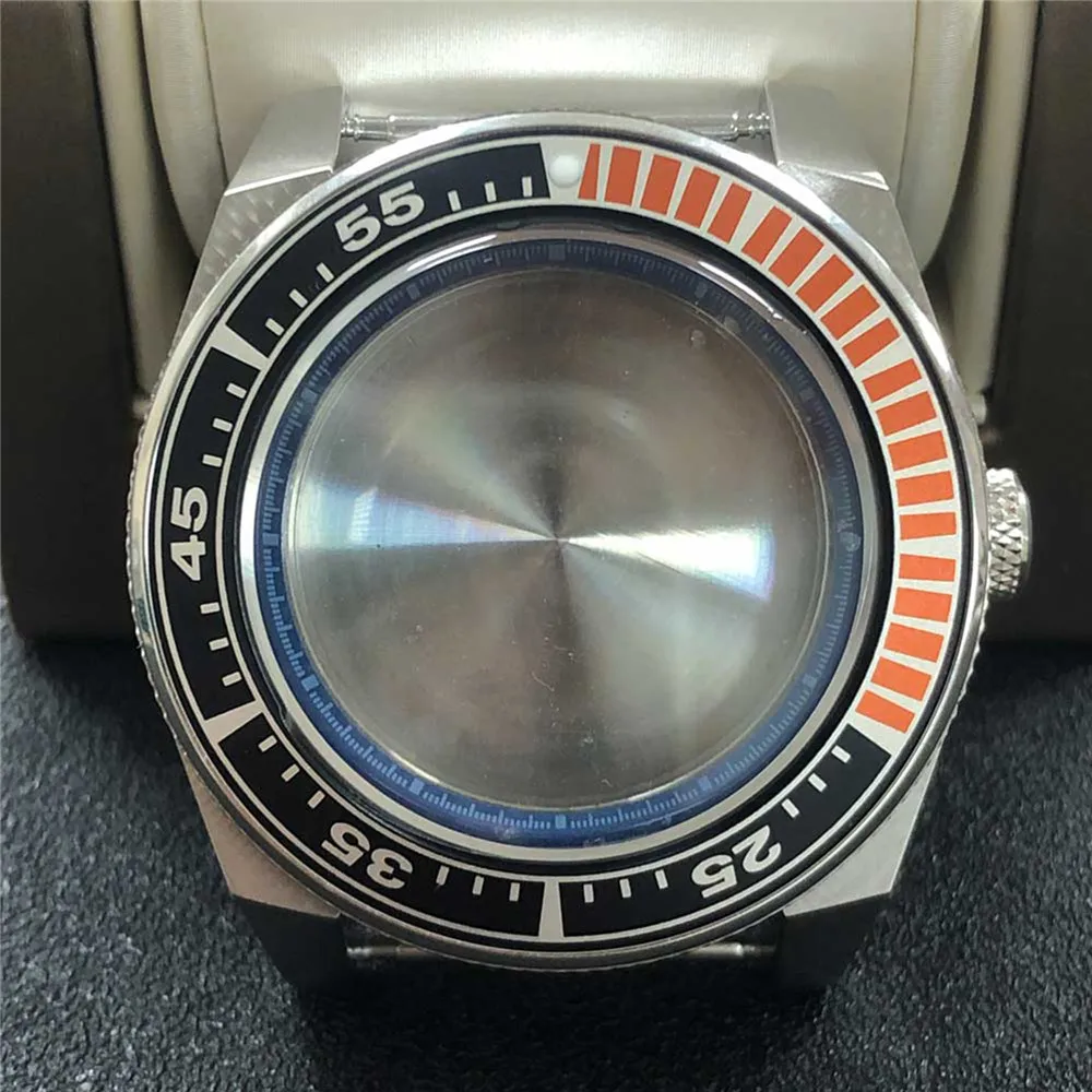 43mm Watch Case 316L Stainless Steel Shell Cover Sapphire Glass Spare Parts for NH35/NH36 Movement Watch Case
43mm Watch Case 316L Stainless Steel Shell Cover Sapphire Glass Spare Parts for NH35/NH36 Movement Watch Case