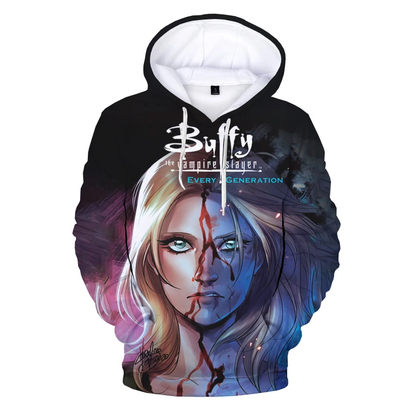Hooded Sweatshirts Men/Women Harajuku Streetwear Boy Girl Fashion Casual Pullover Hoodies TV Show Buffy the Vampire Slayer
Hooded Sweatshirts Men/Women Harajuku Streetwear Boy Girl Fashion Casual Pullover Hoodies TV Show Buffy the Vampire Slayer