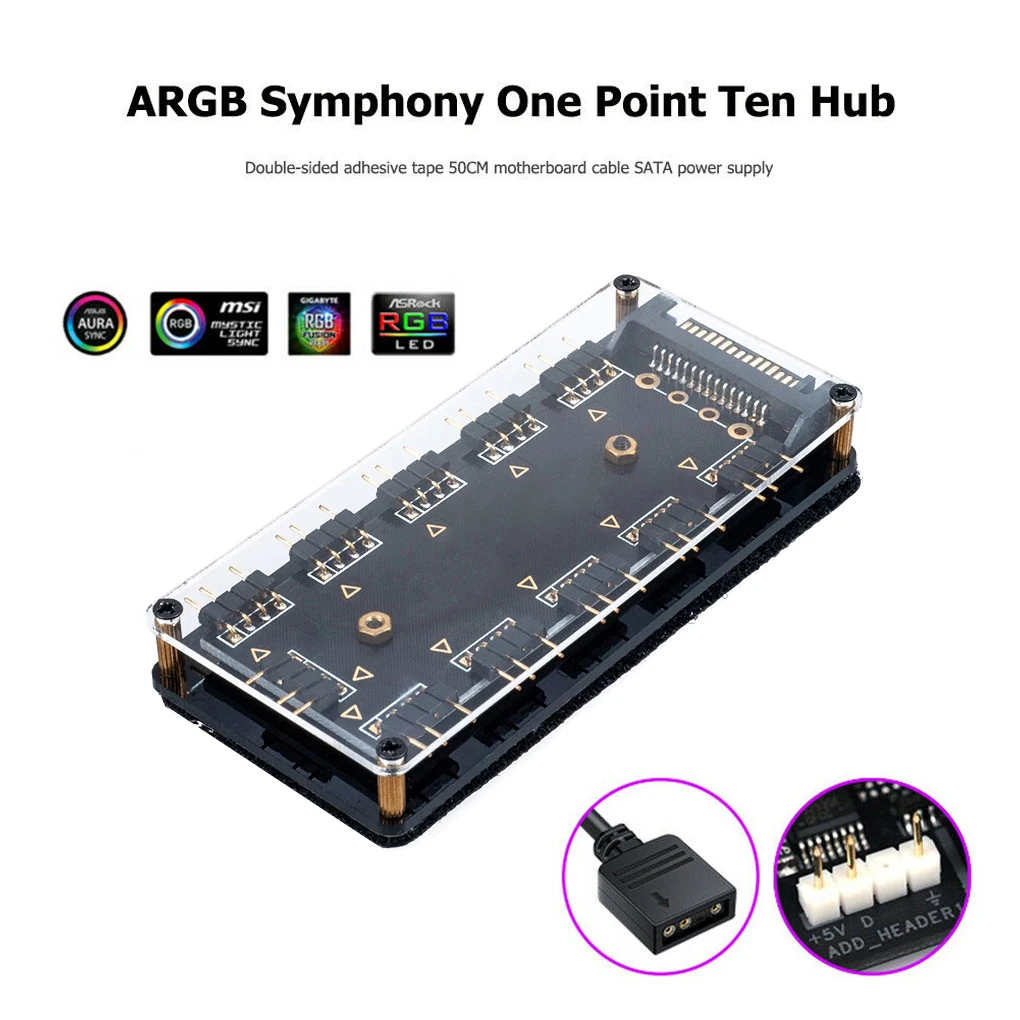 5V 3-контактный RGB 10 концентратор SATA Мощность 3pin ARGB адаптер кабель-удлинитель для 10-way компьютерный кулер разветвитель для ASUS
5V 3-контактный RGB 10 концентратор SATA Мощность 3pin ARGB адаптер кабель-удлинитель для 10-way компьютерный кулер разветвитель для ASUS