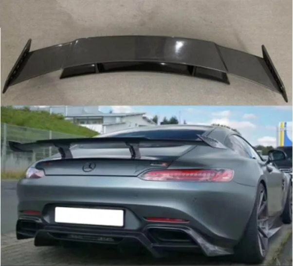 AMG GT Real Carbon Fiber Car Rear Wing Trunk Lip Spoilers For Mercedes-Benz AMG GT GTS GTR 2015 2016 2017 2018
AMG GT Real Carbon Fiber Car Rear Wing Trunk Lip Spoilers For Mercedes-Benz AMG GT GTS GTR 2015 2016 2017 2018