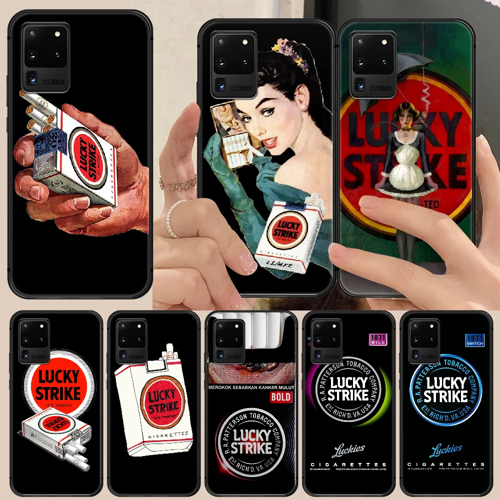 Lucky Strikes cigarette Phone Case Cover Hull For Samsung Galaxy S 6 7 8 9 10 e 20 edge uitra Note 8 9 10 plus black waterproof
Lucky Strikes cigarette Phone Case Cover Hull For Samsung Galaxy S 6 7 8 9 10 e 20 edge uitra Note 8 9 10 plus black waterproof