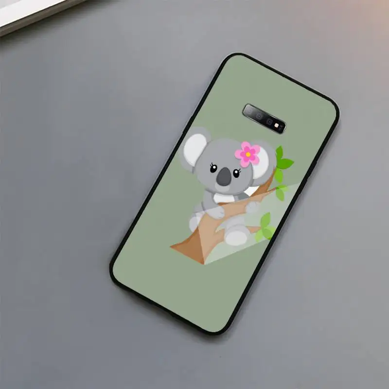 Cute Animal sleeping koala Phone Case Tempered glass For Samsung S6 S7 edge S8 S9 S10 e plus note8 9 10 pro
Cute Animal sleeping koala Phone Case Tempered glass For Samsung S6 S7 edge S8 S9 S10 e plus note8 9 10 pro