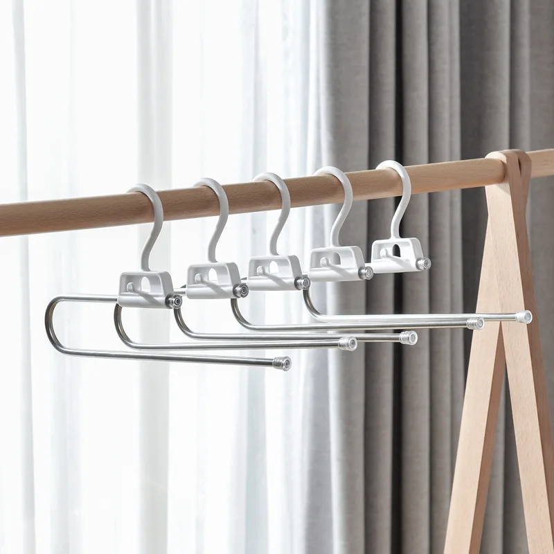 Pants Hangers Space Saving Adjustable Stainless Steel Pants Rack Organizer Closet Space Saver
Pants Hangers Space Saving Adjustable Stainless Steel Pants Rack Organizer Closet Space Saver