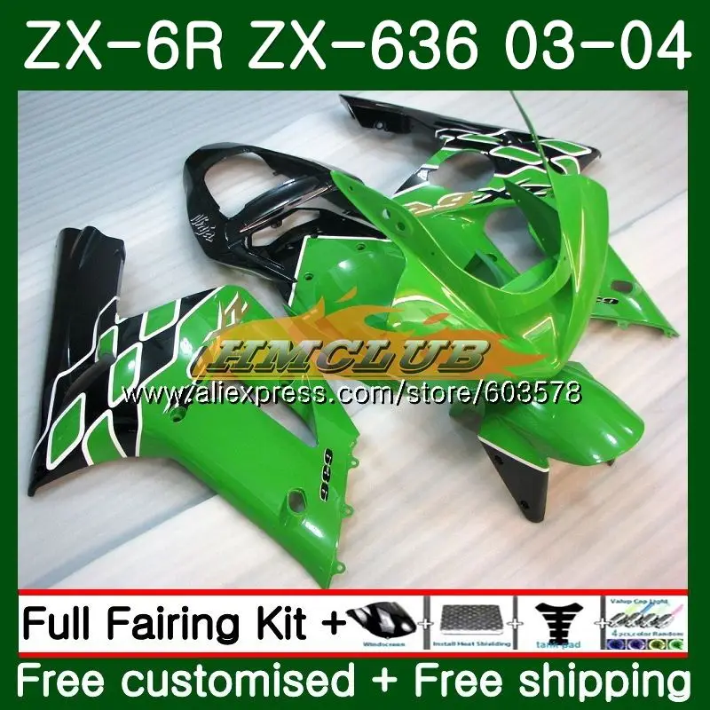 Body For KAWASAKI NINJA ZX600 ZX-636 ZX-6R 2003 2004 Green Gloss 34CL.26 ZX 636 6 R 600CC ZX6R 03 04 ZX636 ZX 6R 03 04 Fairing
Body For KAWASAKI NINJA ZX600 ZX-636 ZX-6R 2003 2004 Green Gloss 34CL.26 ZX 636 6 R 600CC ZX6R 03 04 ZX636 ZX 6R 03 04 Fairing
