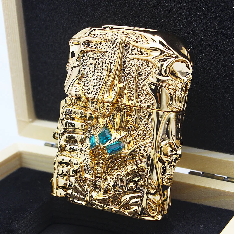 Масляный двигатель с керосиновой зажигалкой World of Warcraft Эльзас Лич Кинг|Зажигалки|