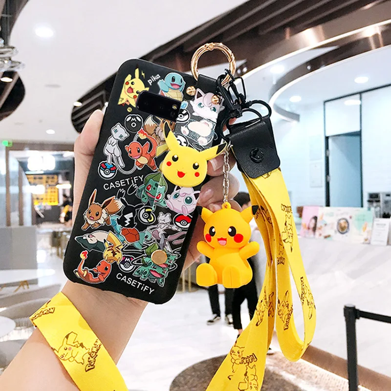 Чехол для Samsung S8/S9/S10 plus Galaxy note 10 pro Мягкая силиконовая задняя крышка 8/9 милый чехол