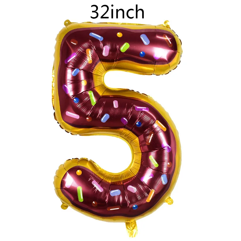 1pc 32inch Dunut Digital Foil Balloon Kids Birthday Number Balloon For Wedding Birthday Party Baby Shower Air Globos Decorations
1pc 32inch Dunut Digital Foil Balloon Kids Birthday Number Balloon For Wedding Birthday Party Baby Shower Air Globos Decorations