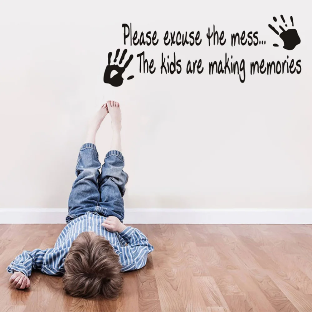 Please Excuse The Mess Removable Art Murals Wall Stickers Decals for Living Room Bedroom Bathroom Decoration
Please Excuse The Mess Removable Art Murals Wall Stickers Decals for Living Room Bedroom Bathroom Decoration