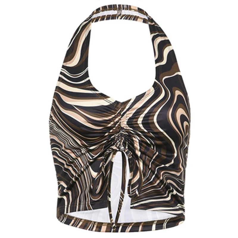 Checkered Sexy Halter Top Tie Short Backless Y2k Summer Women Tank Top V Neck Mini Female Tees Casual Ruched Top Clothes
Checkered Sexy Halter Top Tie Short Backless Y2k Summer Women Tank Top V Neck Mini Female Tees Casual Ruched Top Clothes
