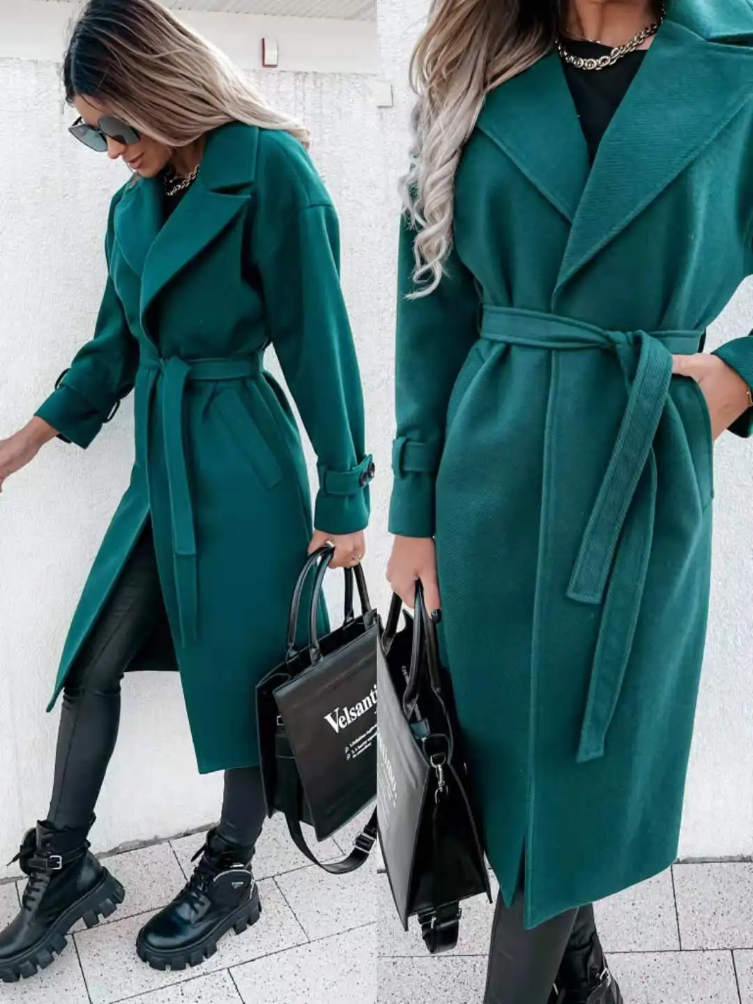 Ladies Woolen Coat Fashionable Solid Color Slim Long Coat Warm Casual Windbreaker 2021 Winter New Style
Ladies Woolen Coat Fashionable Solid Color Slim Long Coat Warm Casual Windbreaker 2021 Winter New Style