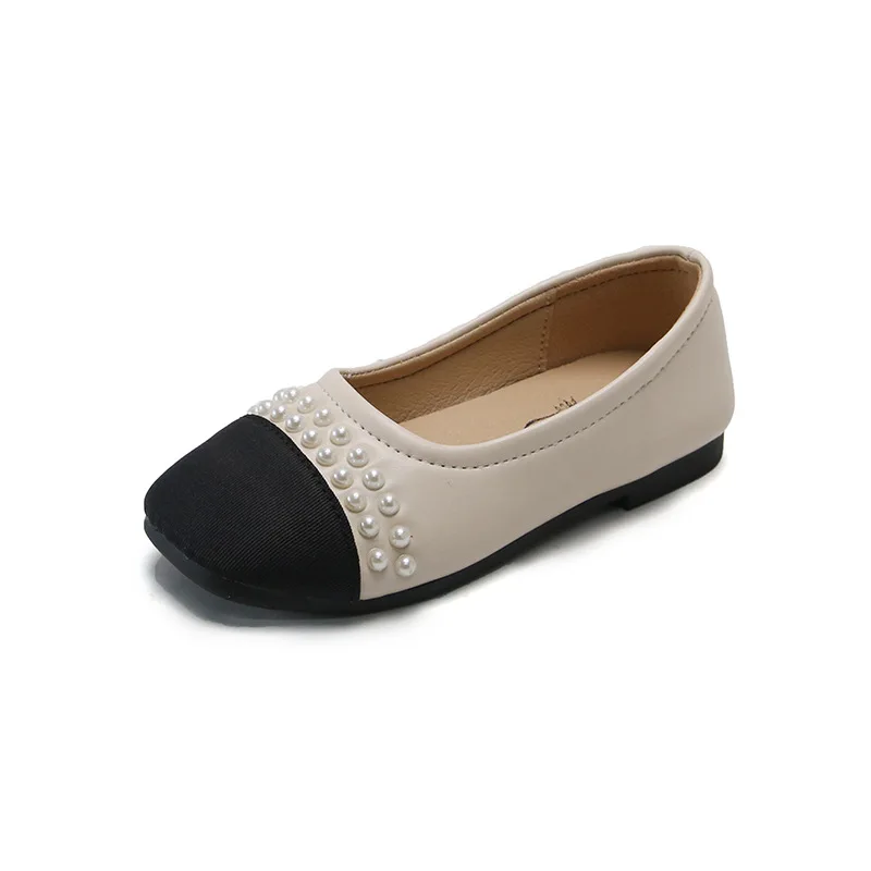Girl's Leather Shoes 2021 Spring New Korean Beige Brown All Match Little Girl Soft Sole Fashion Pearl Princess Shoes Girl E01024
Girl's Leather Shoes 2021 Spring New Korean Beige Brown All Match Little Girl Soft Sole Fashion Pearl Princess Shoes Girl E01024