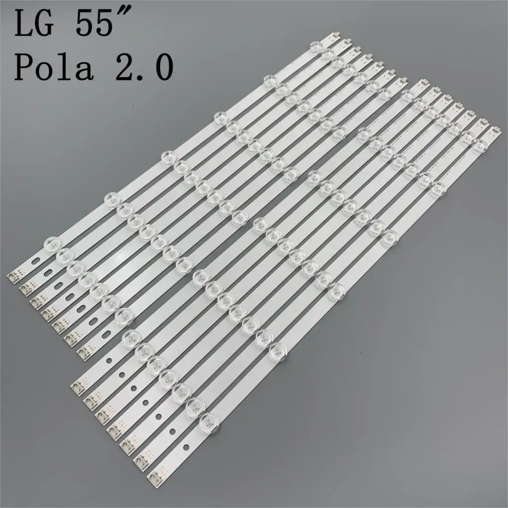 14pcs x LED Backlight Innotek POLA 2.0 for LG 55" TV 55LN5700 55LN5200 55LA6200 LN54M550060V12 55LN5400 LZ55O1LCEPWA 55LA6205
14pcs x LED Backlight Innotek POLA 2.0 for LG 55" TV 55LN5700 55LN5200 55LA6200 LN54M550060V12 55LN5400 LZ55O1LCEPWA 55LA6205