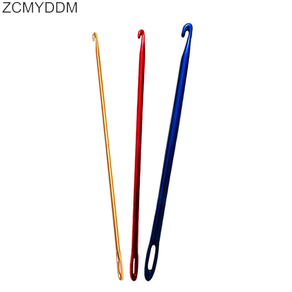 ZCMYDDM Afghan Tunisian Aluminum Crochet Hook With An Eye DIY Sewing Knitting Needle Hand Knit Tool 2.75mm 4.0mm 6.0mm
ZCMYDDM Afghan Tunisian Aluminum Crochet Hook With An Eye DIY Sewing Knitting Needle Hand Knit Tool 2.75mm 4.0mm 6.0mm