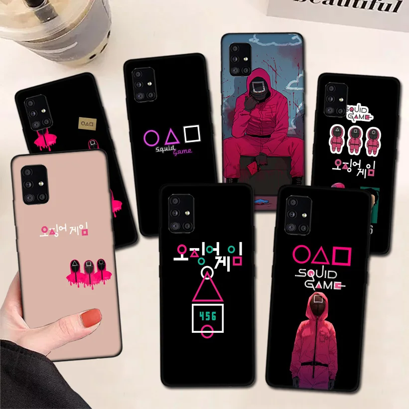 Korea Hot Show Squid Game Phone Case For Samsung Galaxy A51 A71 A50 A70 A81 A91 A30 A40 A20E A10S A6 A7 A8 A9 Cover Coque Funda
Korea Hot Show Squid Game Phone Case For Samsung Galaxy A51 A71 A50 A70 A81 A91 A30 A40 A20E A10S A6 A7 A8 A9 Cover Coque Funda