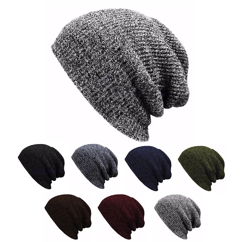 Hip Hop Knitted Hat Women's Winter Warm Casual Acrylic Slouchy Hat Crochet Ski Beanie Hat Female Soft Baggy Skullies Beanies Men
Hip Hop Knitted Hat Women's Winter Warm Casual Acrylic Slouchy Hat Crochet Ski Beanie Hat Female Soft Baggy Skullies Beanies Men