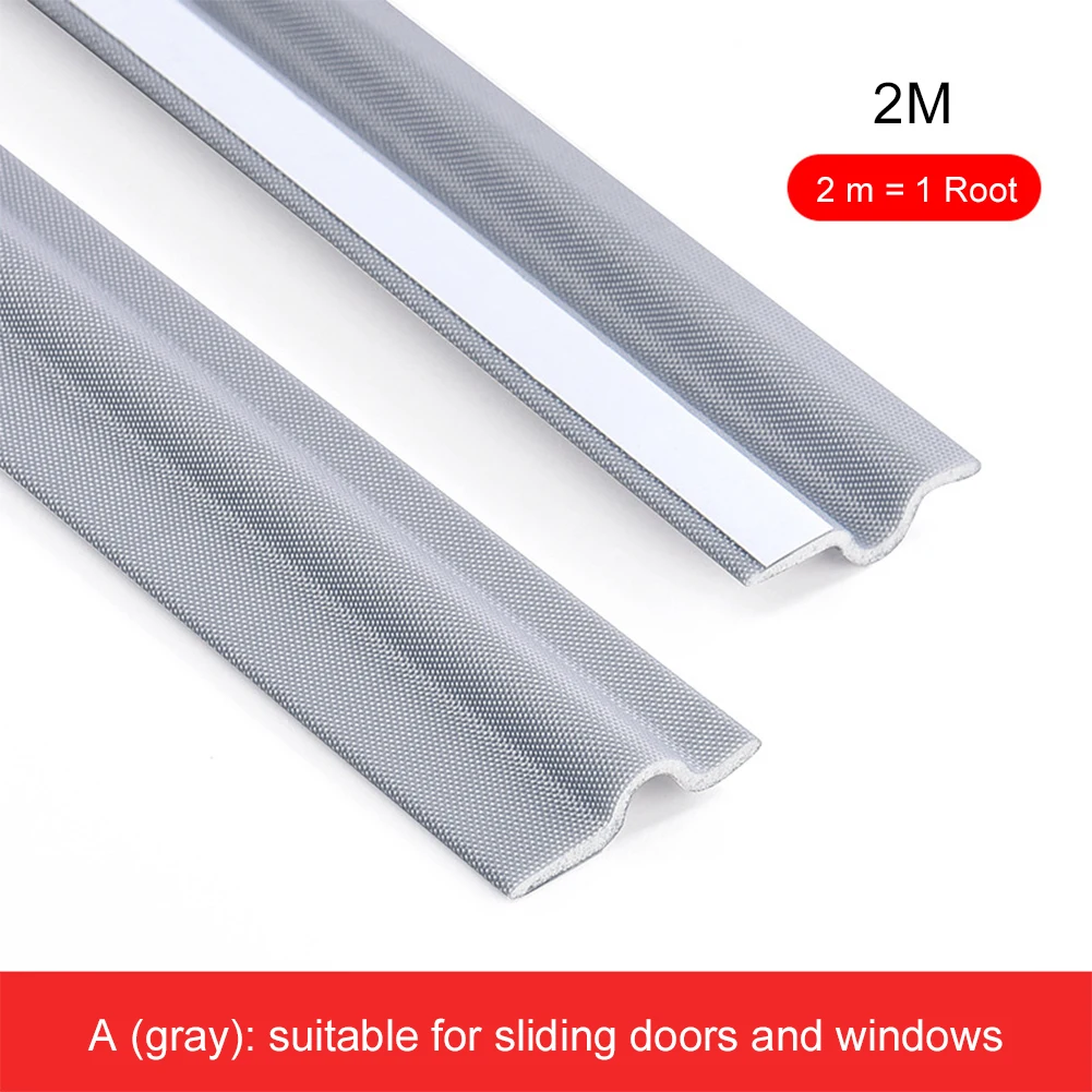 2M Door And Window Seam Sealing Strip Windproof, Soundproof And Air Leakage Stickers Window Gap Glass Door Self-adhesive
2M Door And Window Seam Sealing Strip Windproof, Soundproof And Air Leakage Stickers Window Gap Glass Door Self-adhesive