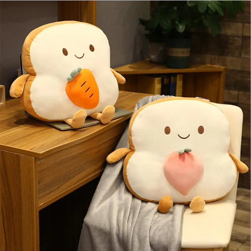 3 In 1 Hand Warming Toast Pillow Plush Toy Office Home Nap Pillow Car Waist Support Cushion Pillow Quilt
3 In 1 Hand Warming Toast Pillow Plush Toy Office Home Nap Pillow Car Waist Support Cushion Pillow Quilt