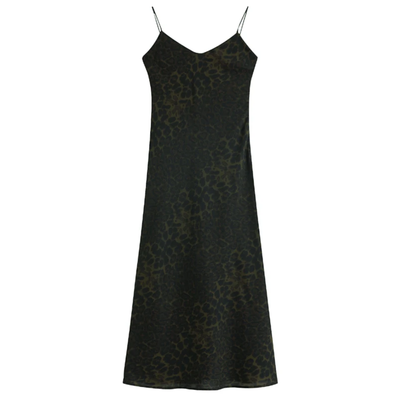 Summer New Fashion Women Sexy V Neck A-line Animal Leopard Printed Midi Dress Spaghetti Strap Casual Streetwear Party 2021
Summer New Fashion Women Sexy V Neck A-line Animal Leopard Printed Midi Dress Spaghetti Strap Casual Streetwear Party 2021