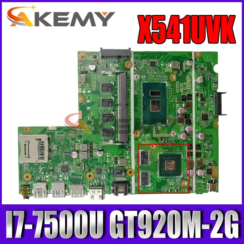 Akemy X541UVK материнская плата для ноутбука ASUS X541UJ X541UV оригинальная материнская плата 4GB-RAM I7-7500U GT920M-2G
Akemy X541UVK материнская плата для ноутбука ASUS X541UJ X541UV оригинальная материнская плата 4GB-RAM I7-7500U GT920M-2G