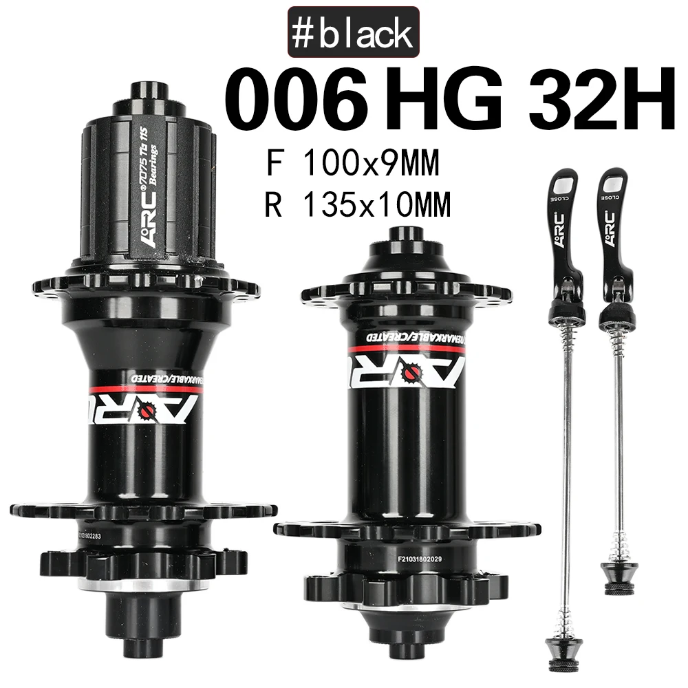 ARC Bicycle Hubs Sealed Bearing MTB Mountain Bike Hub Quick Release set 32 36 28holes Disc Brake 4 Bearings 4 Pawls 8-11speed
ARC Bicycle Hubs Sealed Bearing MTB Mountain Bike Hub Quick Release set 32 36 28holes Disc Brake 4 Bearings 4 Pawls 8-11speed