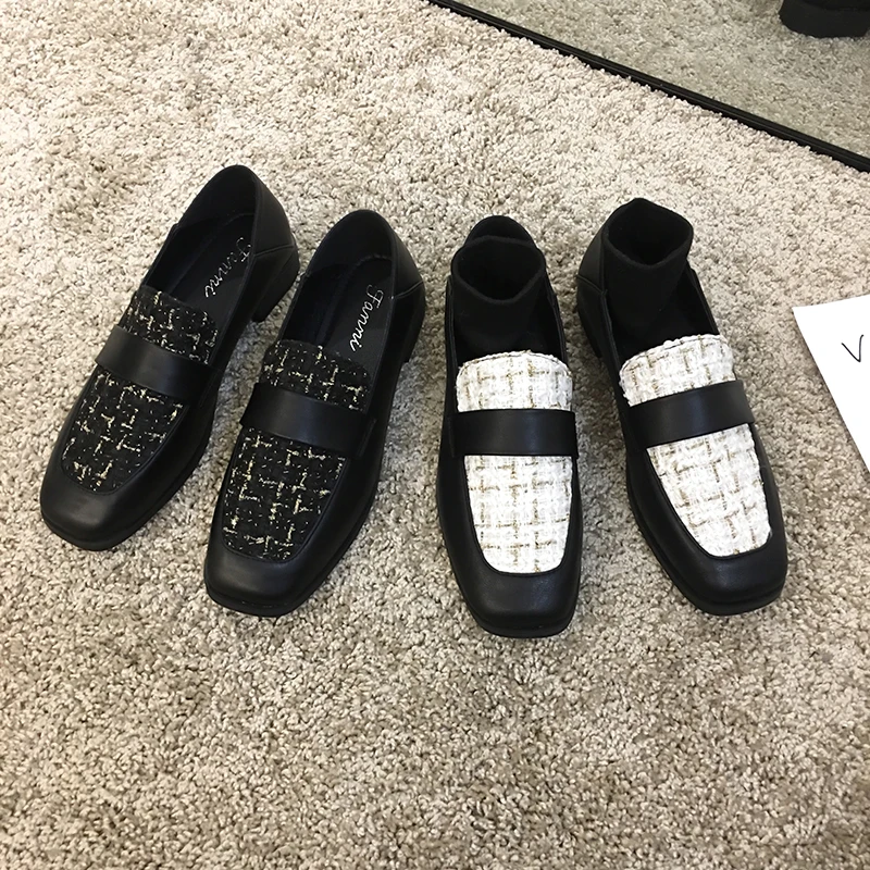 Женские туфли на толстом каблуке, повседневные лоферы с квадратным носком в стиле ретро, весна 2020
Женские туфли на толстом каблуке, повседневные лоферы с квадратным носком в стиле ретро, весна 2020