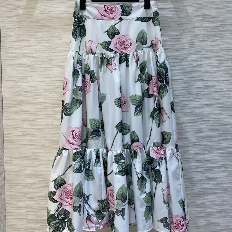 High Quality Spring Fashion Runway Sets Women Elegant 3D Floral Appliques Shirt and Print Skirt Suit 2 Piece Party Outfits
High Quality Spring Fashion Runway Sets Women Elegant 3D Floral Appliques Shirt and Print Skirt Suit 2 Piece Party Outfits