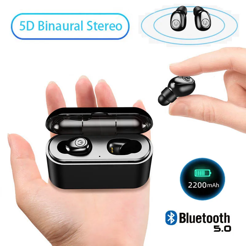 TWS-стереонаушники X8 с поддержкой Bluetooth и зарядным футляром на 2200 мА · ч
TWS-стереонаушники X8 с поддержкой Bluetooth и зарядным футляром на 2200 мА · ч