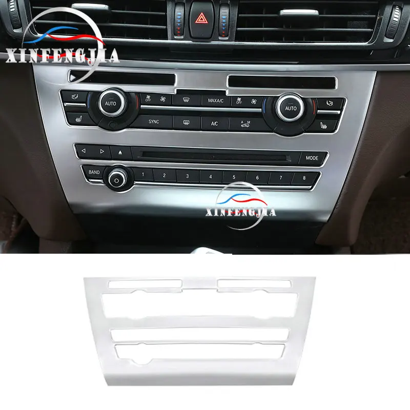 Для BMW X5 X6 F16 F15 14-19 ABS хромированный центральный Air AC панель управления Крышка отделка
Для BMW X5 X6 F16 F15 14-19 ABS хромированный центральный Air AC панель управления Крышка отделка